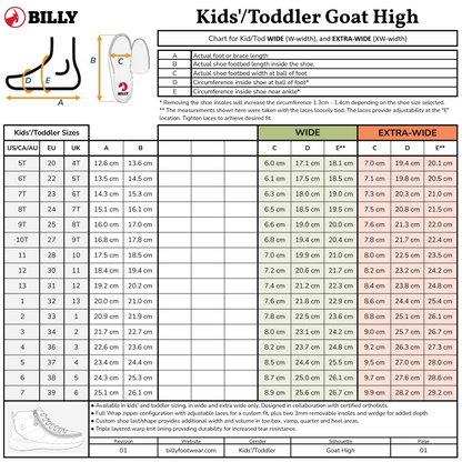 Pink Watercolor BILLY Goat Classic High