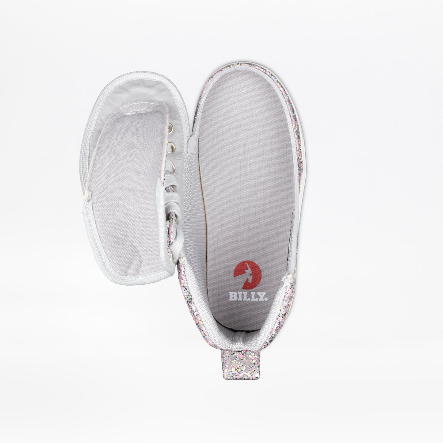 Silver Multi Glitter BILLY Classic D|R II High