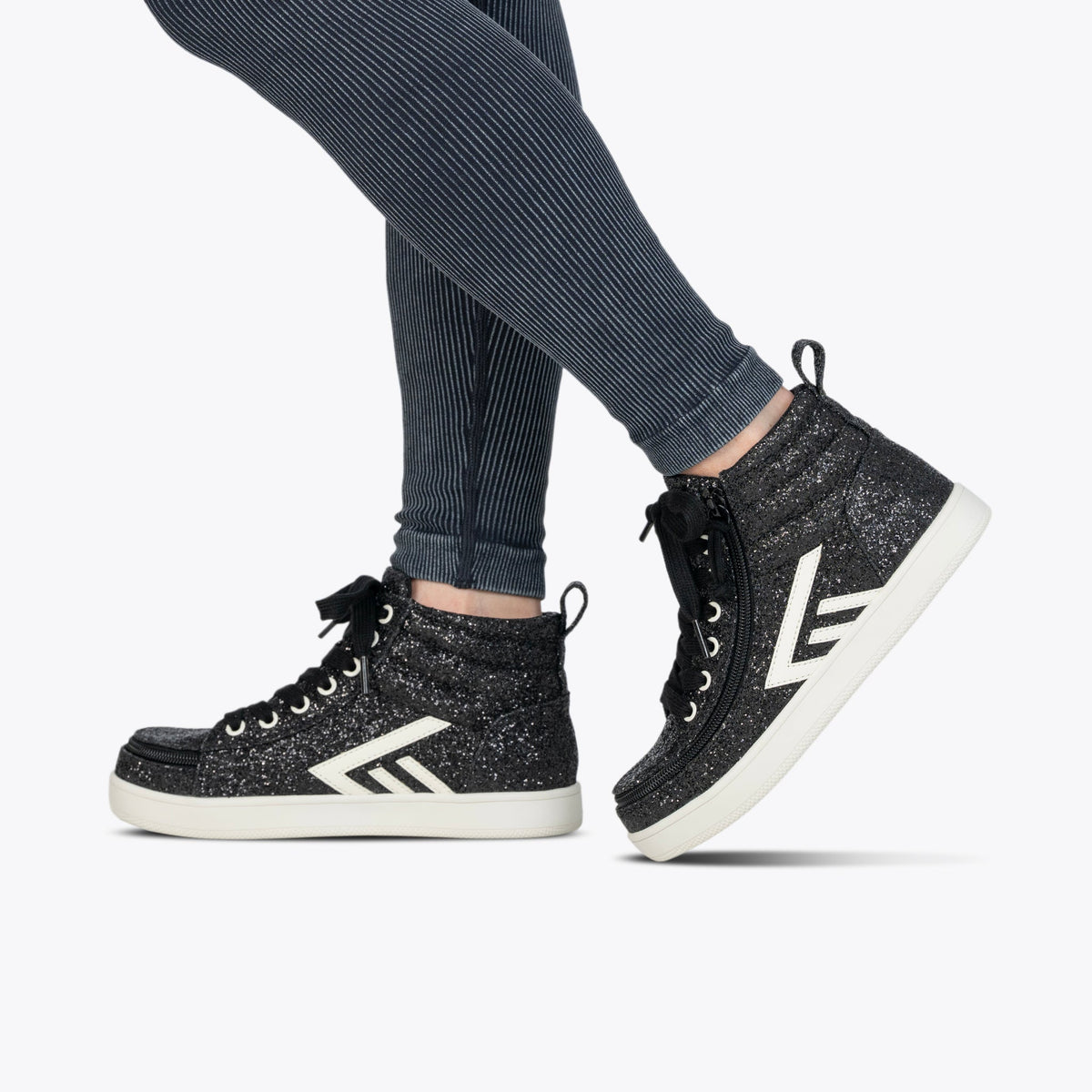 Women's Black Glitz BILLY CS High