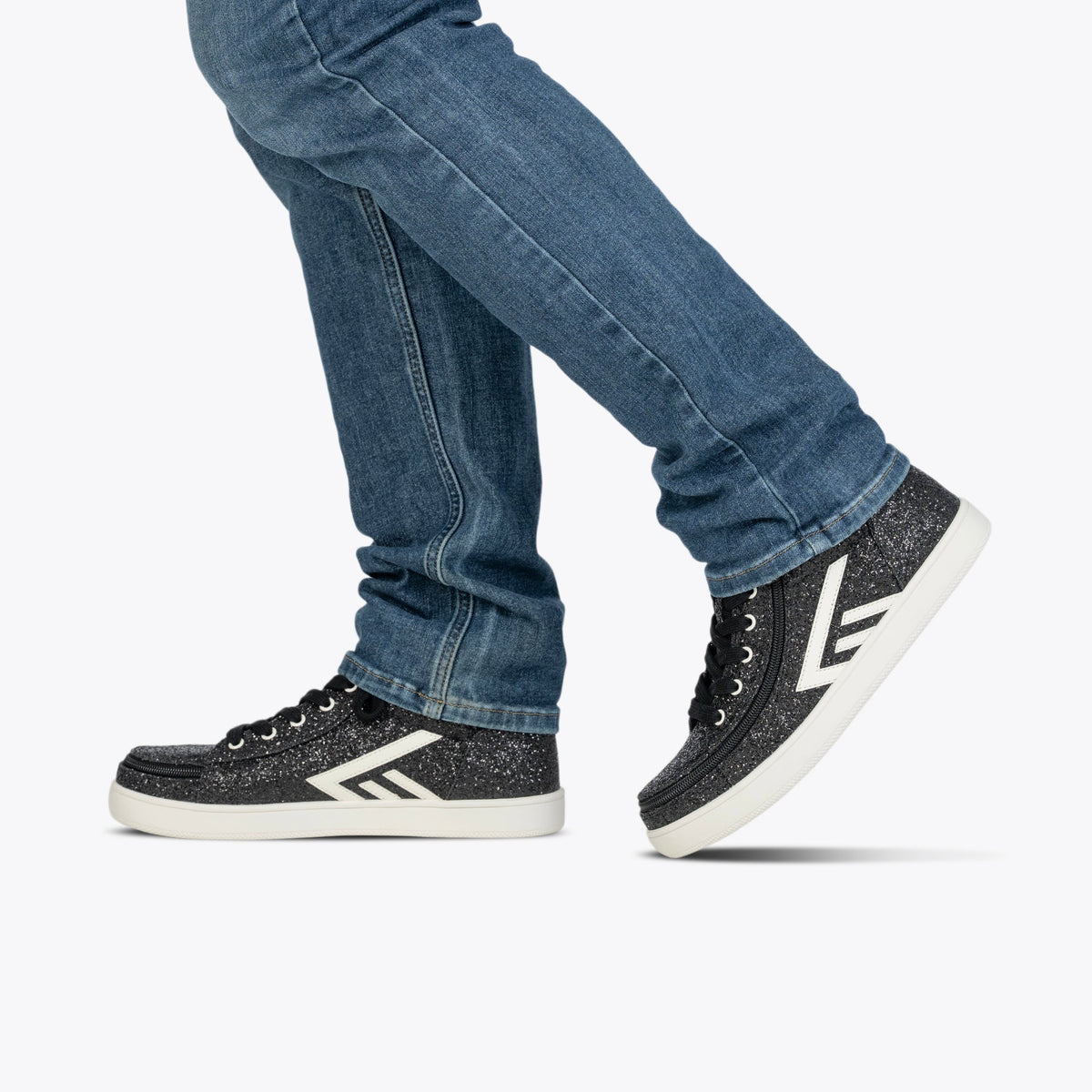Men's Black Glitz BILLY CS High