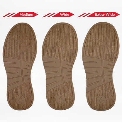 Men's Charcoal Suede BILLY Comfort Plush