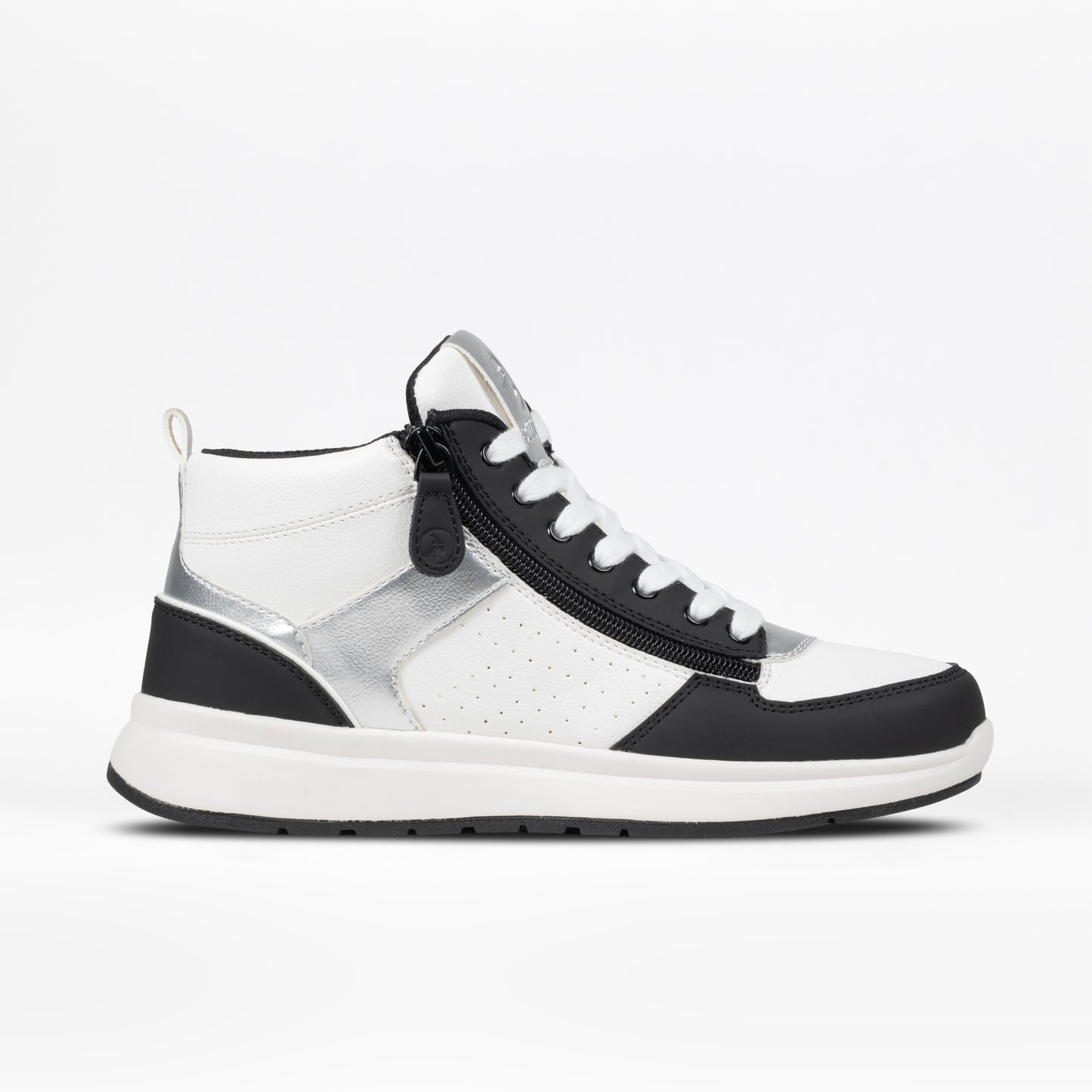 Women's White/Black/Silver BILLY Comfort DZ High