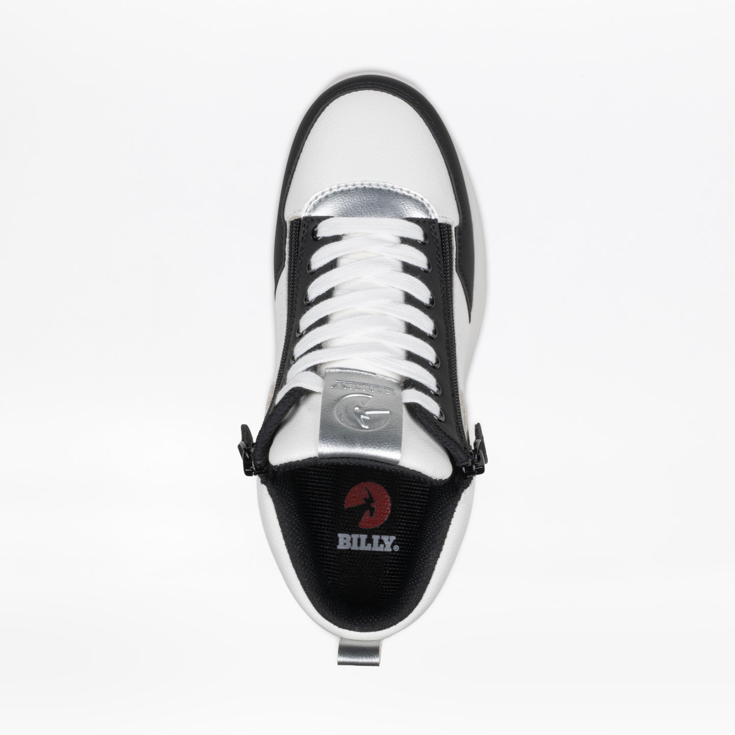 Women's White/Black/Silver BILLY Comfort DZ High